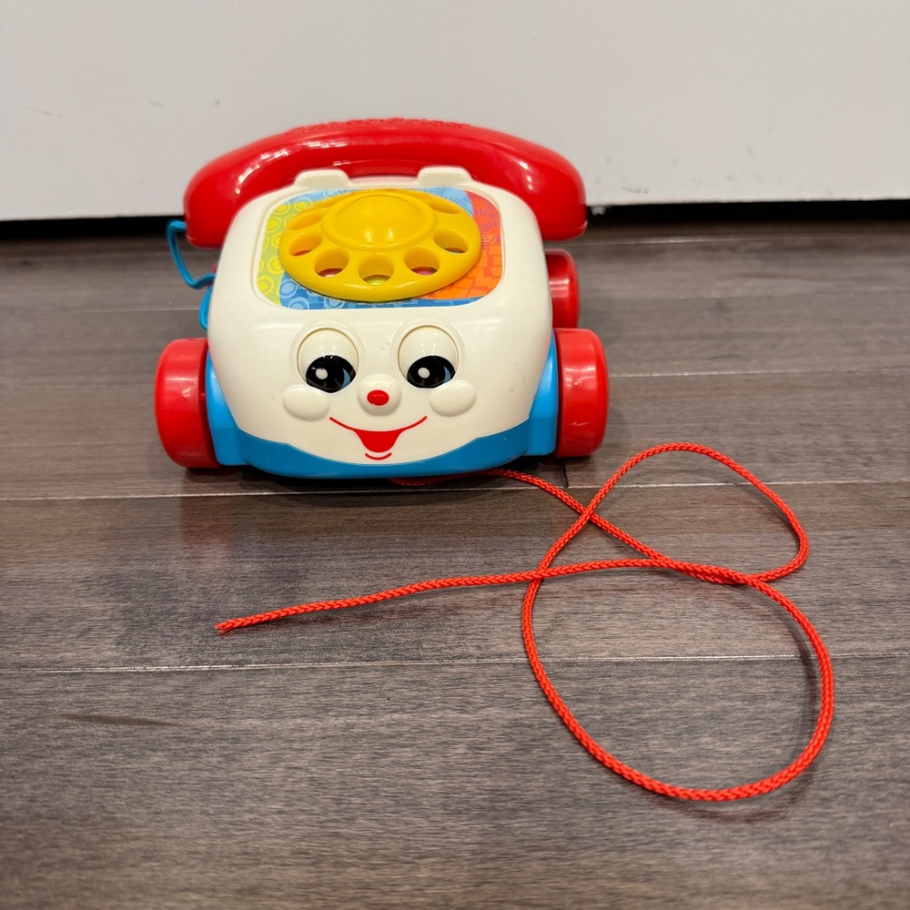 Fisher-Price Chatter Telephone Classic Toddler Pull Toy Rotary Dial